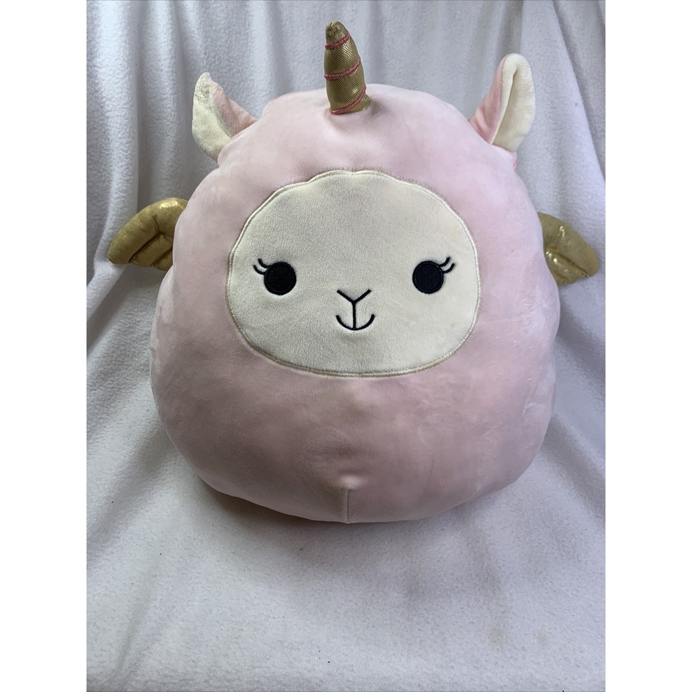 11" Squishmallows ALICE Pink LLAMA PEGACORN Plush 2021 Easter